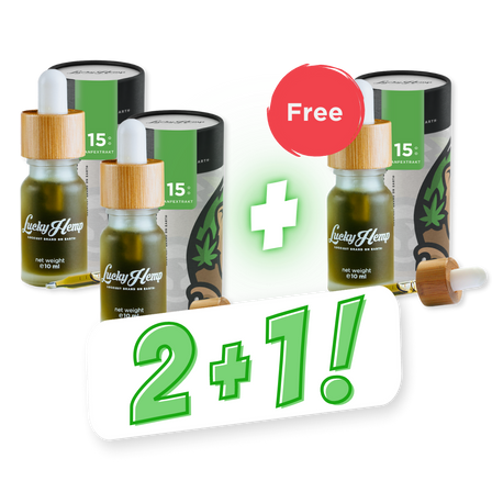 3 PRO 2 - 15% CBD oleje