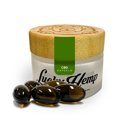 CBD Capsules 79% CBD Snooze Pills Lucky Hemp