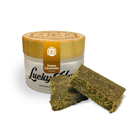Power Caramello 47% CBD flowers Lucky Hemp