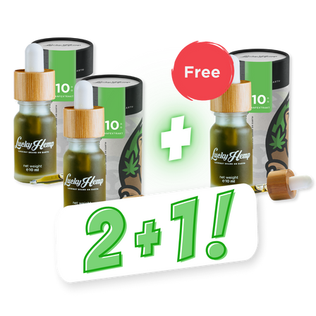 3 PRO 2 - 10% CBD oleje