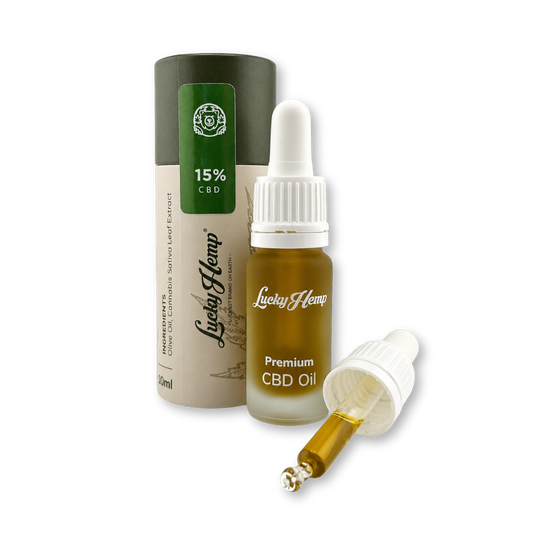 15% CBD olej s plným spektrem