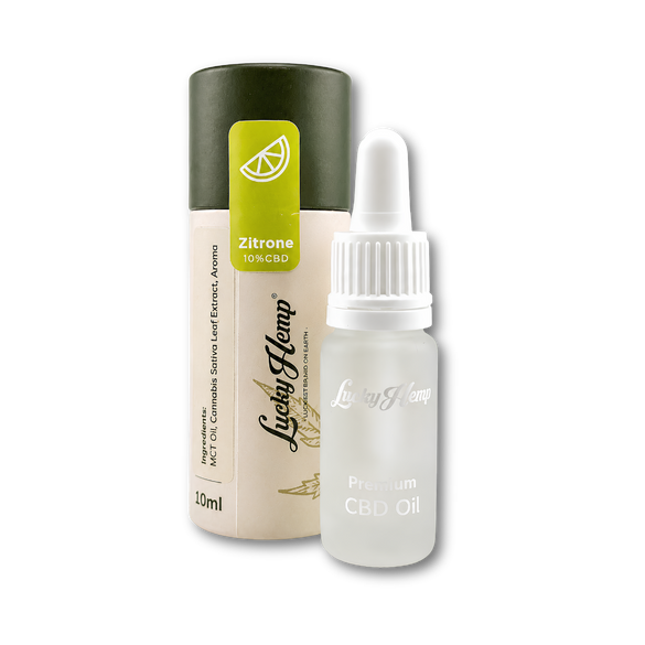 Citronový CBD olej 10%