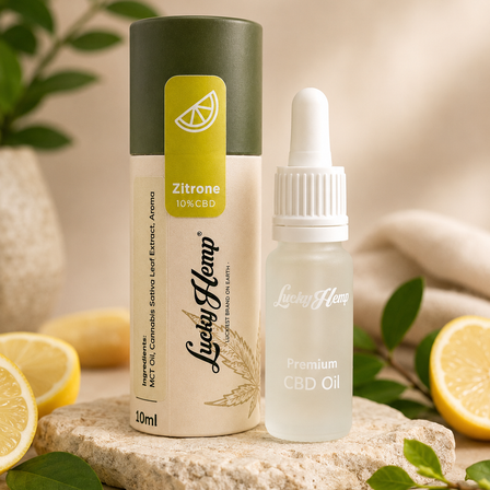 Citronový CBD olej 10%