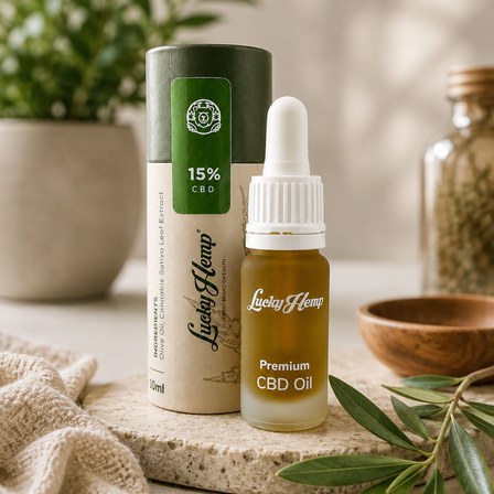 15% CBD olej s plným spektrem