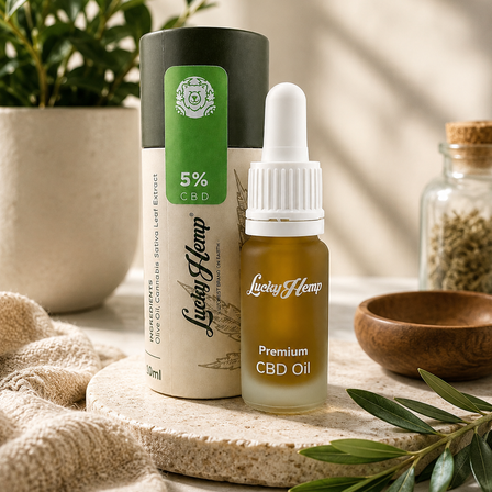 5% CBD olej 500mg full spectrum
