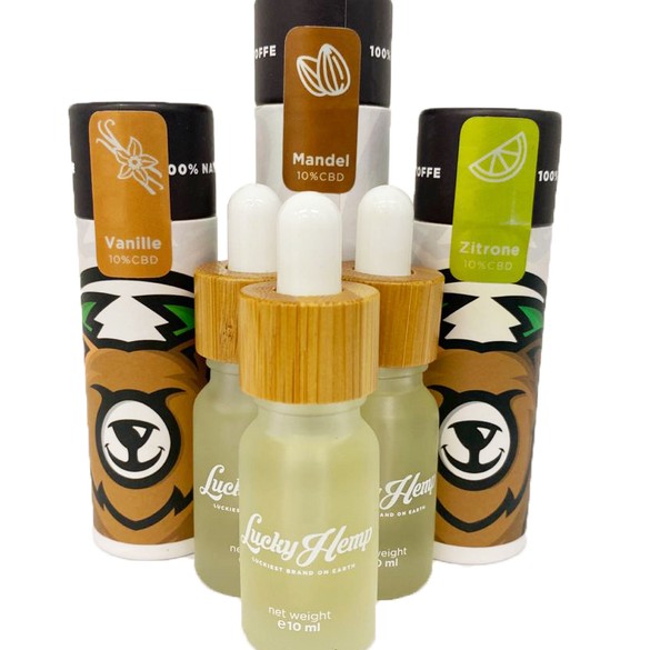 Tasting Set Aroma Oils 10% CBD Oils Lucky Hemp   